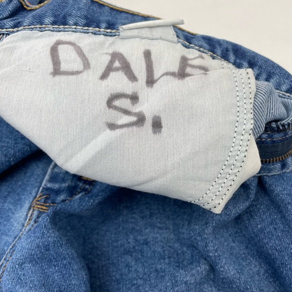 Ross Thomson Denim Jeans Blue Straight Medium Wash Flawed NWT Men's 38 W x 30 - Picture 14 of 14